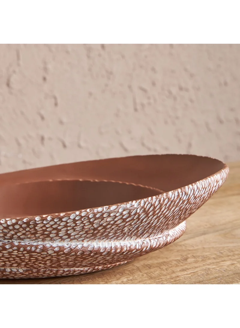 Home Box Ric Coconut Bowl 28 x 9 x 18 cm