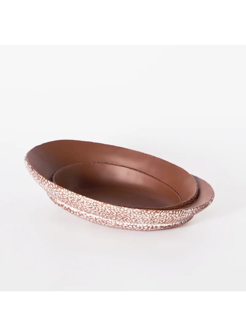 Home Box Ric Coconut Bowl 28 x 9 x 18 cm