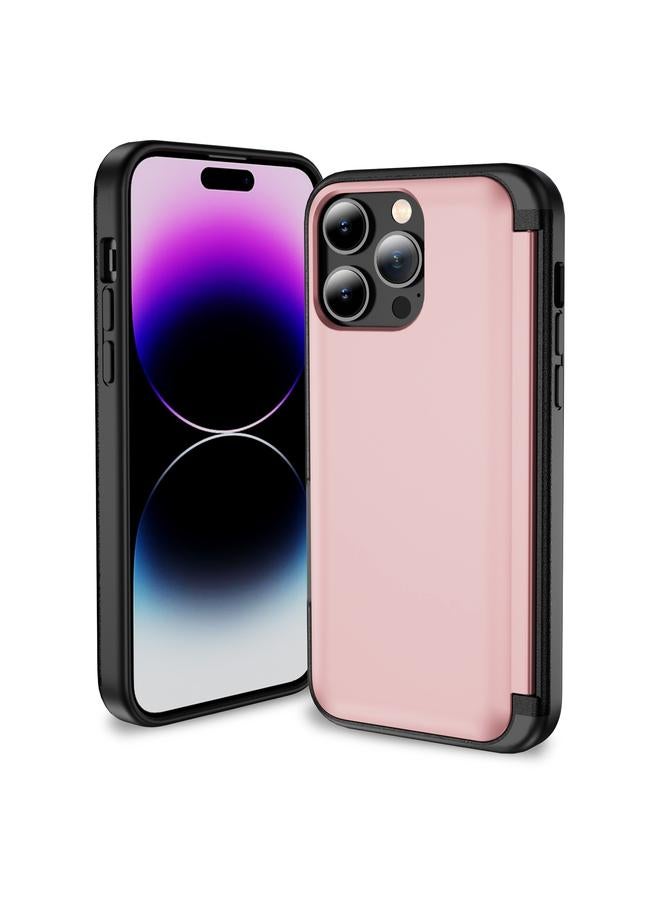 S-TOP Case For iPhone 14 Pro Max 3 in 1 Flip Holder Phone Case - Image 1