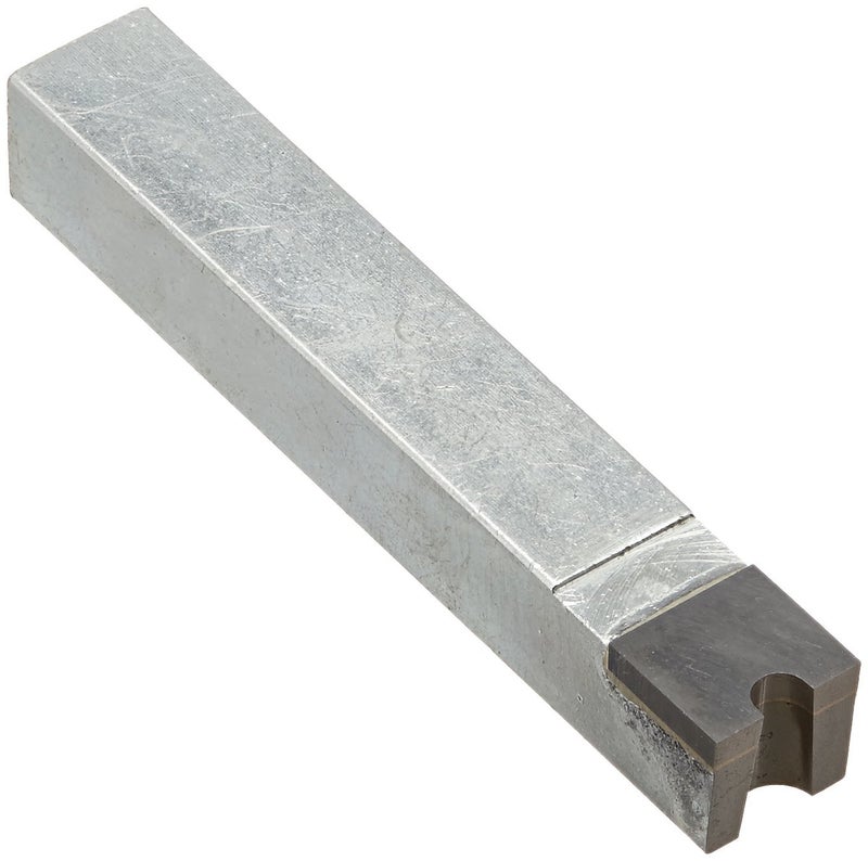 Micro 100 Store CRT-2 Forming Tool - CRT Style - Brazed, 1/16" Radius, .129" Width, 3/8" Square Shank, 2-1/2" OAL, Uncoated - Image 1
