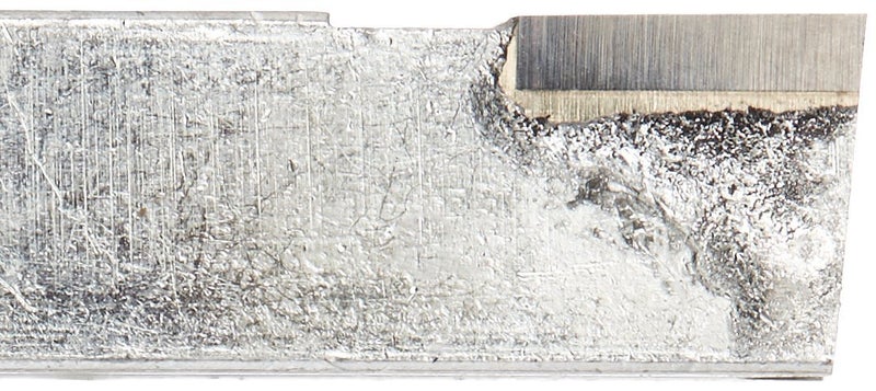 Micro 100 Store CRT-2 Forming Tool - CRT Style - Brazed, 1/16" Radius, .129" Width, 3/8" Square Shank, 2-1/2" OAL, Uncoated - Image 3