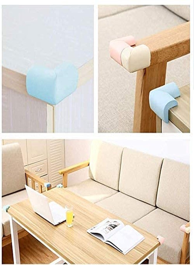FIKKANI U Shape Glass Table Corner Protector Essential Protection for Children| Thick Design Corners| Baby Safety Edge Guards Multi Color (Pack of 4) - Image 3