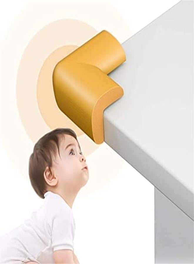 FIKKANI U Shape Glass Table Corner Protector Essential Protection for Children| Thick Design Corners| Baby Safety Edge Guards Multi Color (Pack of 4) - Image 4