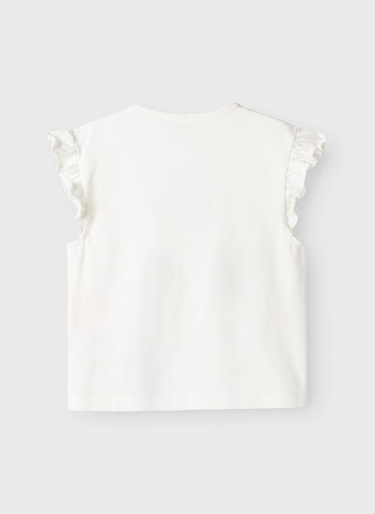 نيم ات - Kids Paw Crew Neck T-Shirt - Image 1