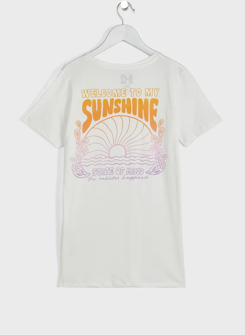 Cotton On Youth Slogan T-Shirt