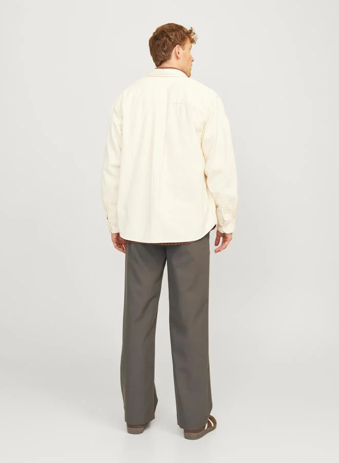 JACK & JONES Wide Leg Chino with Pockets