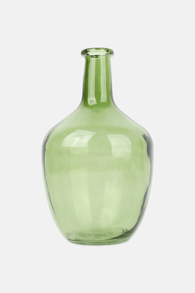 موي موتشو مزهرية زجاجية خضراء