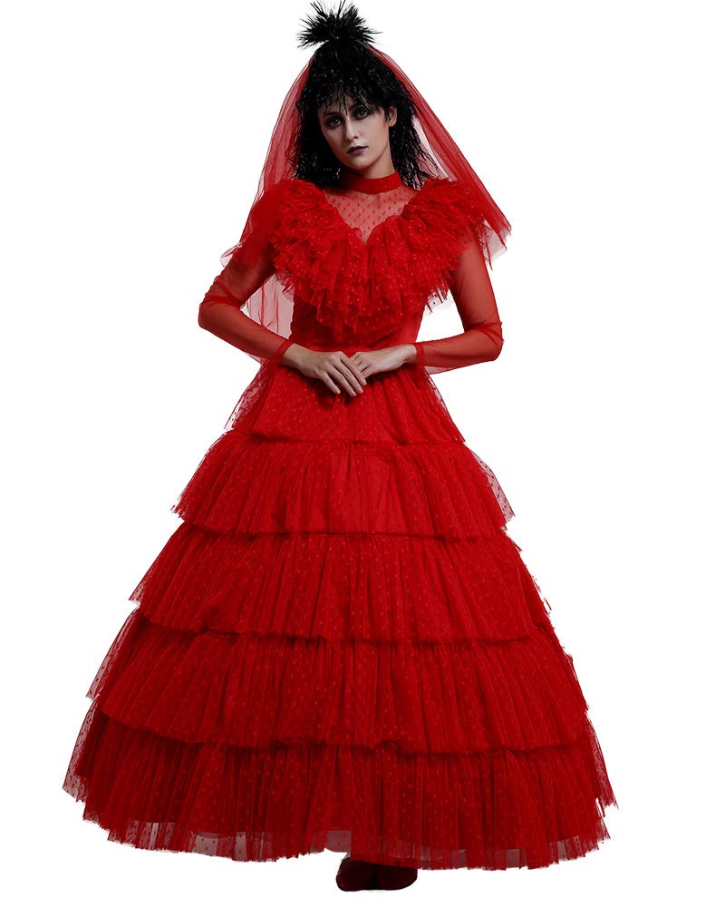 miccostumes Women's Cosplay Costume Wedding Dress Halloween (Medium) - Image 1
