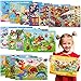 OCTERIC Puzzles for Kids Ages 48 14 Pack Wooden Jigsaw Puzzles 30 Pieces Preschool Educational Learning Toys Set for Toddler Boys and Girls Stocking Stuffers - Image 2