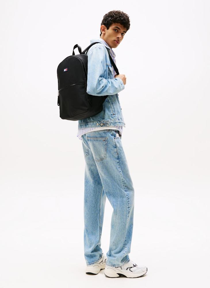 TOMMY JEANS Logo Deatiled Zip Through Backpack - Image 5