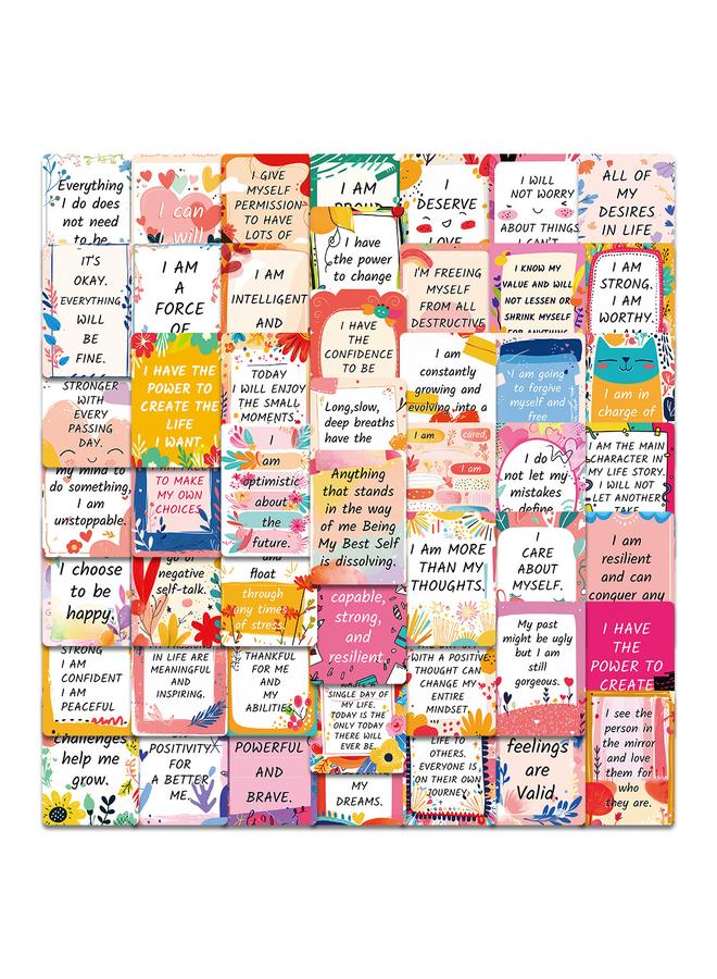 Bluejw Encourage Greeting Cards 50 Blank English Europe And The United States To Encourage DIY Creative Postcards Can Be Written In Stock - Image 2