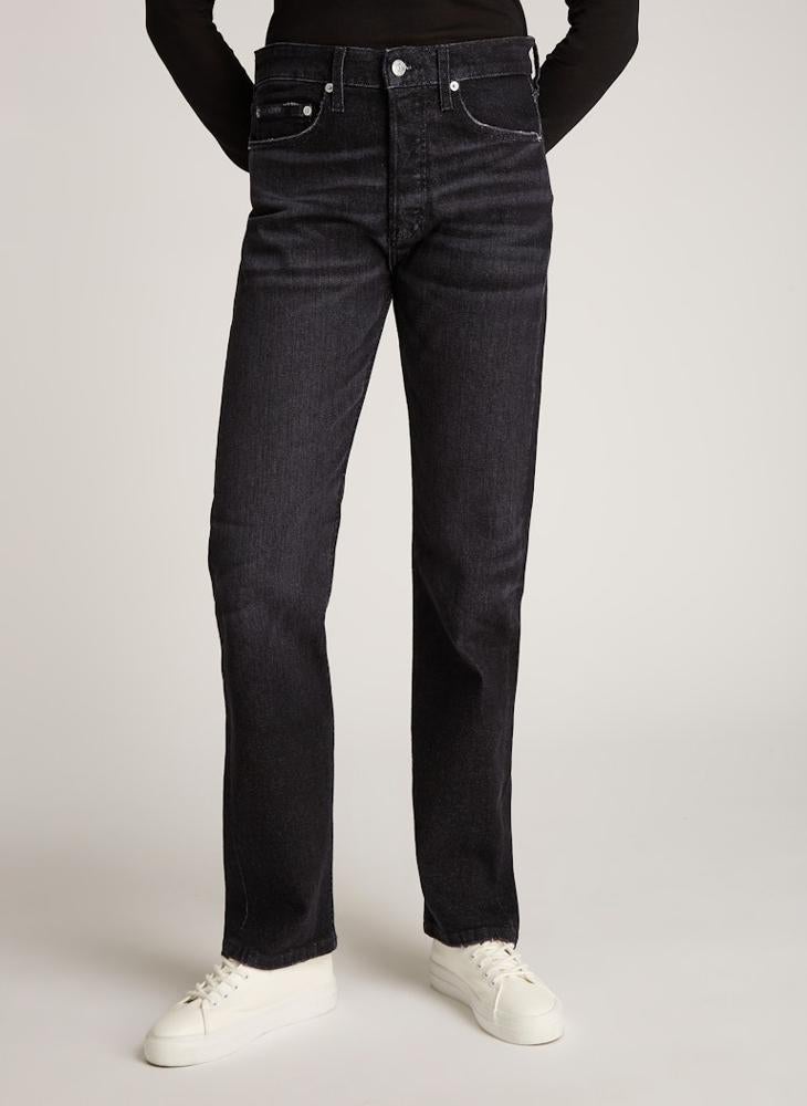 Calvin Klein Jeans - Straight Fit Rinse Wash Jeans - Image 1