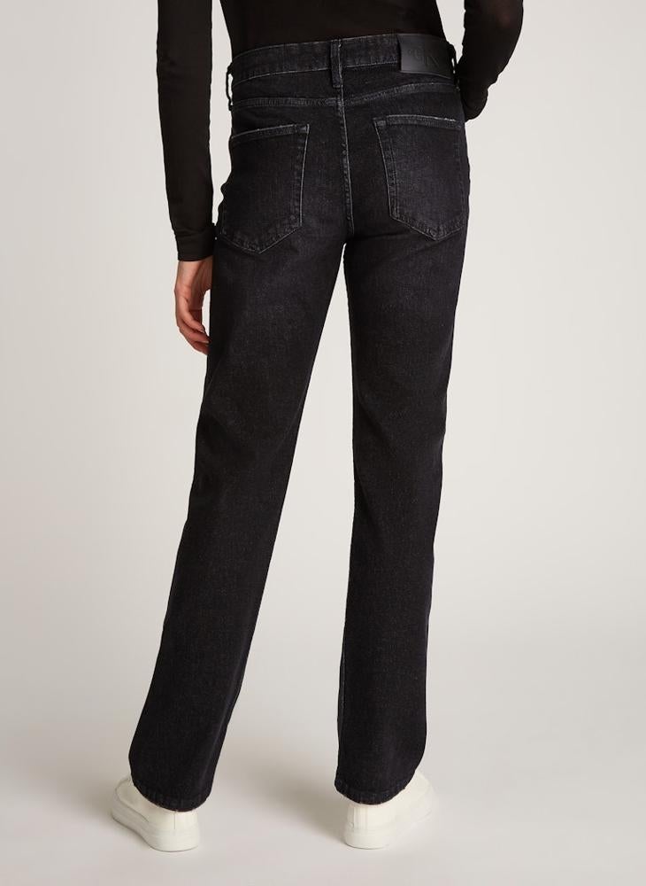 Calvin Klein Jeans - Straight Fit Rinse Wash Jeans - Image 1