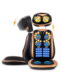 XiuWoo Electric Back Massager, Shiatsu Massage Seat Cushion, Neck and Back Massage Chair Pad, Deep Kneading Chair Massager for Neck and Back Shoulder Full Body  - Image 1