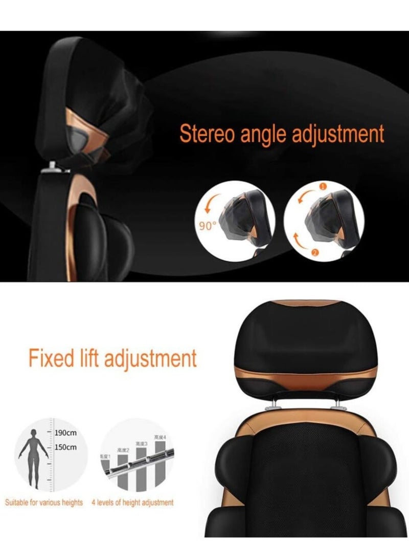 XiuWoo Electric Back Massager, Shiatsu Massage Seat Cushion, Neck and Back Massage Chair Pad, Deep Kneading Chair Massager for Neck and Back Shoulder Full Body - Image 4