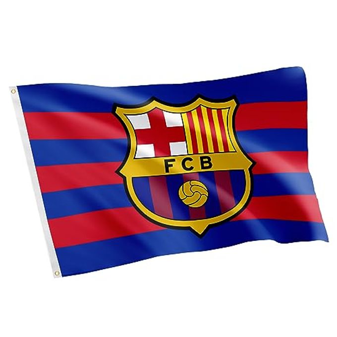 Desert Cactus FC Barcelona Flag Bara Barca Football Futbol Soccer 100% Polyester Indoor Outdoor 3x5 feet Banner (Flag E) - Image 4