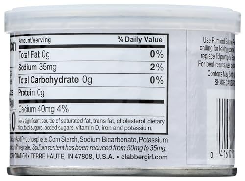 Rumford Reduced Sodium Baking Powder 4 Ounce - Image 5