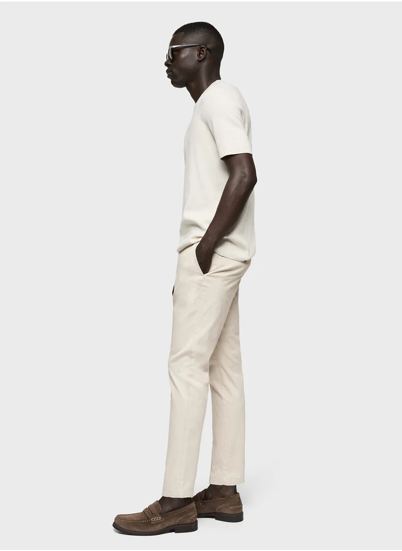 مانجو مان Prato Straight Fit Pants