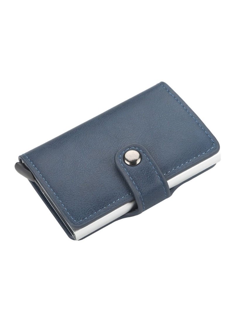 baellerry Stylish Automatic Popup Bank Credit Business ID Card Holder For Women Men Protection Case Unisex 