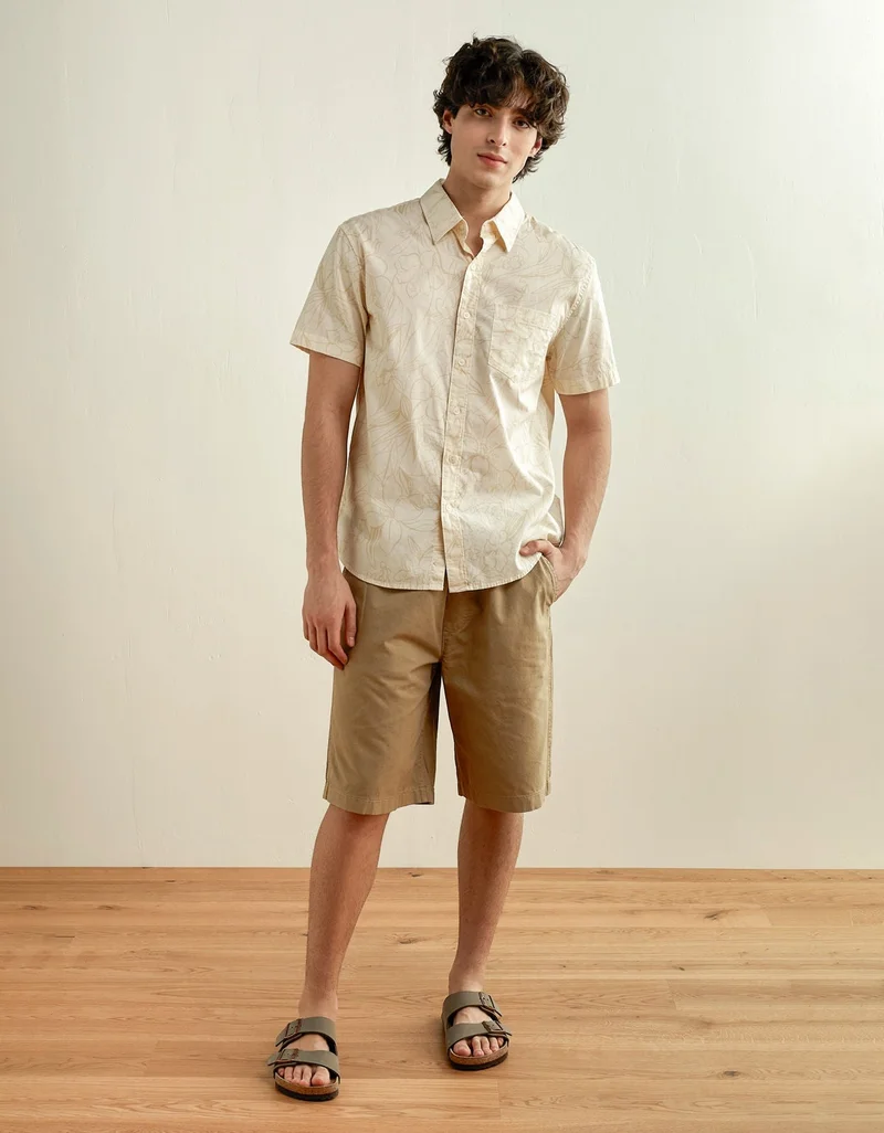 AE Short-Sleeve Button-Up Shirt