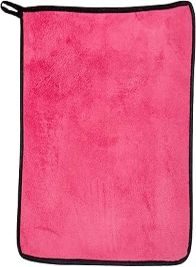 Double face Towel 40 * 40 for car - Pink * Gray