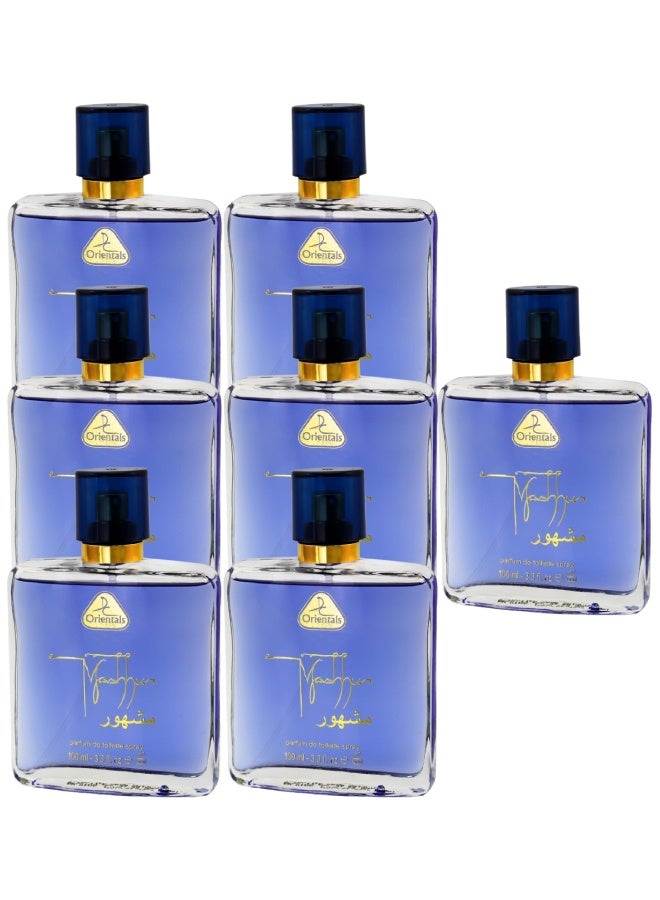 DORALL COLLECTION 7 Pieces Mashhur Perfume 100ML - Image 1