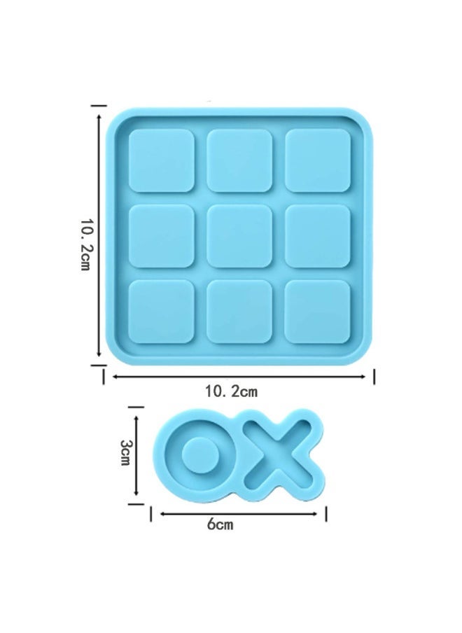 Chess Piece Mold X O Board Game Silicone Mold Resin Casting DIY Handmade Desktop Game Mold-Specifications - Image 3