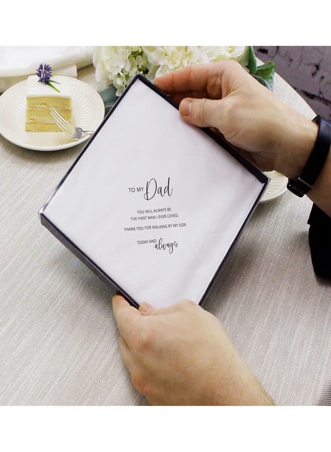 Lillian Rose Dad Wedding Day Keepsake Hankie, One Size, White (HA200 D) - Image 4