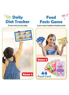 Smartivity Smartivity My Body My Nutrition Toy for Kids 6-12 Years I Healthy Eating Game, Food Cards, Diet Tracker I Birthday Gift for Boys & Girls I DIY STEM Educational Science Toy for Kids 6,7,8,9,10,11,12  - Image 4