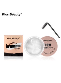 Kiss Beauty Eyebrow Soap Kit, 4D Brows Gel Long Lasting Eyebrow Setting Gel Waterproof Eyebrow Makeup Balm Pomade Cosmetics  - Image 4