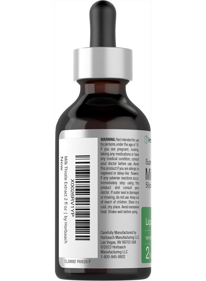 Horbaach Milk Thistle Liquid Extract, 2 fl oz - Image 3