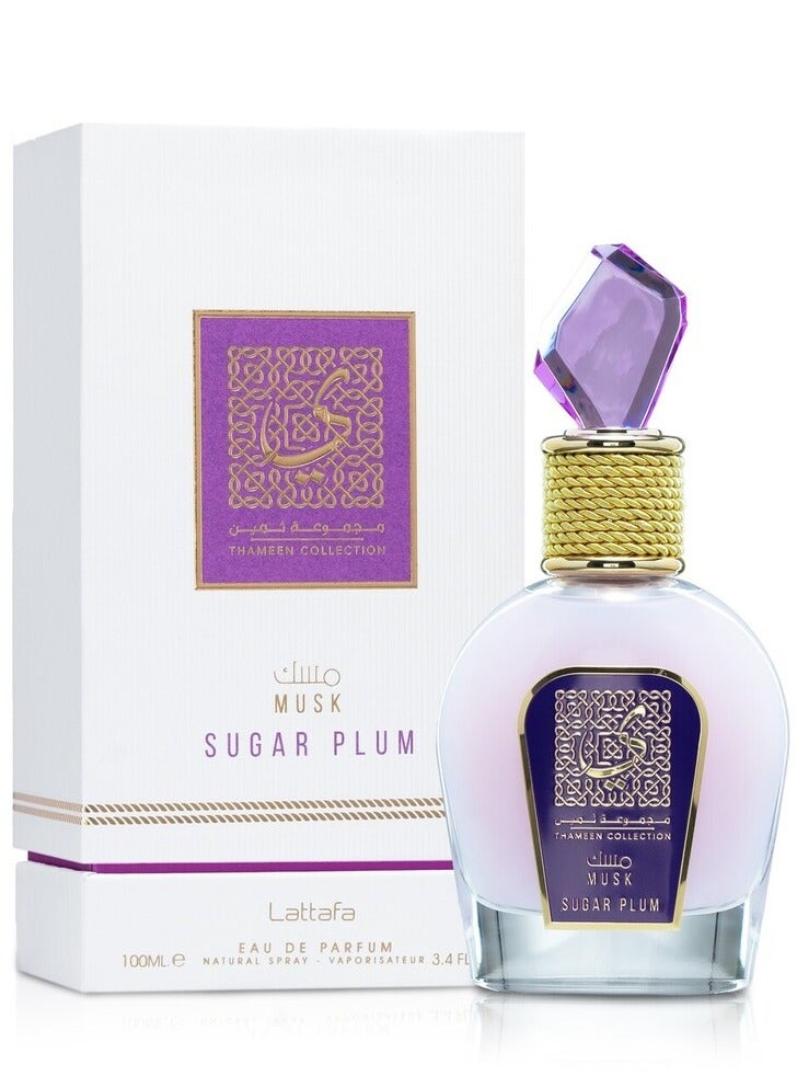 Lattafa SUGAR PLUM THAMEEN MUSK COLLECTION EDP 100ml - Image 1