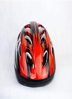 Generic Generic All Sports Helmet - Red and black and silver 