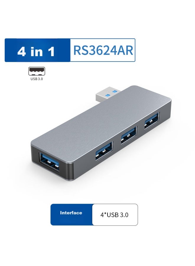 Union Star Youlianxing Full Usb 3.0 Hub Expansion Dock, 4 Ports On Right Side, Direct Plug-in Hub Splitter, One-to Laptop Adapter Converter Ylx-rs3624ar - Image 5