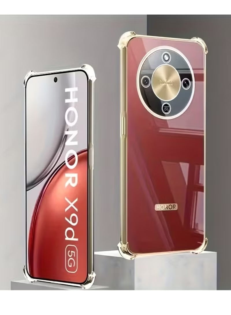 غطاء حماية مقاوم للصدمات لهاتف Honor X9d - شفاف للغاية، متين، وفتحات دقيقة - حماية من الخدوش والغبار والبقع - غطاء خلفي شفاف من السيليكون لهاتف Honor X9d - Image 4
