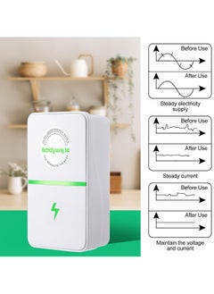 Generic 2 Pack Energy Saving Device Household Energy-saving Appliances with UK Plug Smart Electricity Saving Box High Efficiency  - Image 5