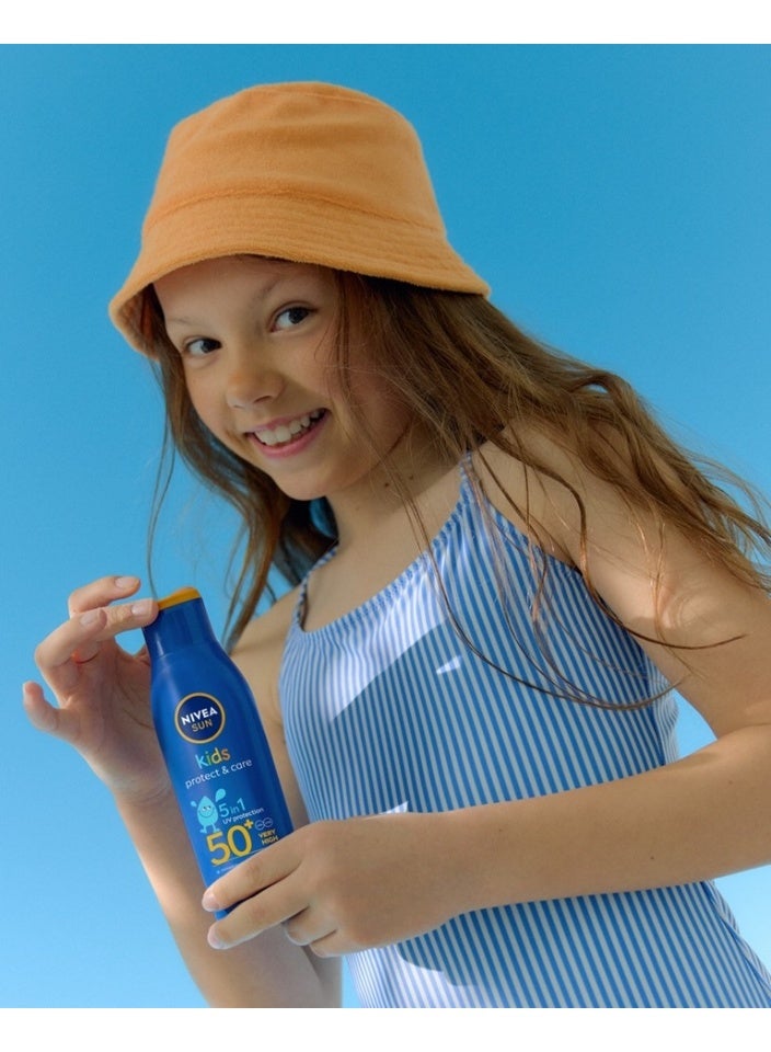 Nivea Sun Protect & Hydrate Kids Lait SPF50+ 200 ml - Image 2