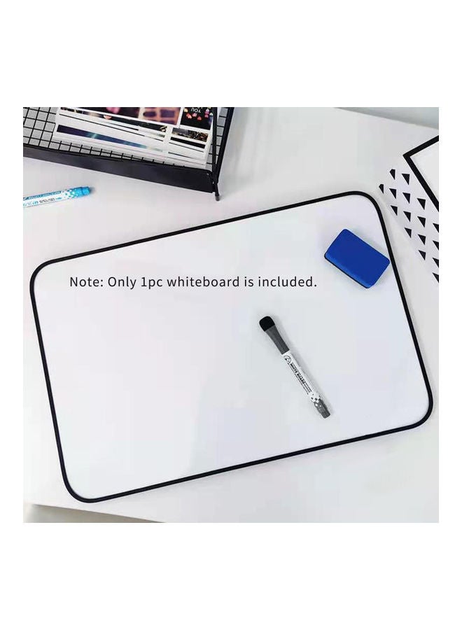 NIBEMINENT Portable Magnetic Double Sided Whiteboard Black - Image 3