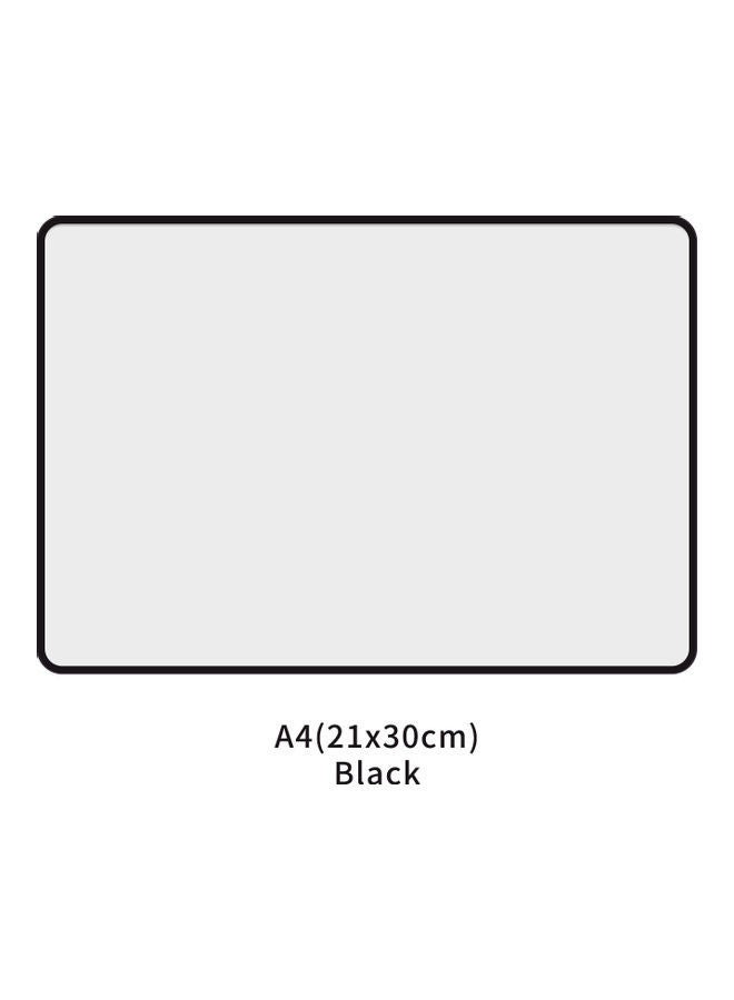 NIBEMINENT Portable Magnetic Double Sided Whiteboard Black - Image 2