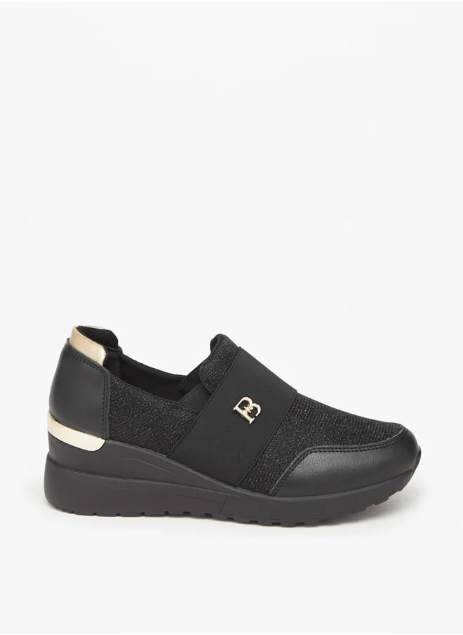 Flora Bella By Shoexpress Womens Textured SlipOn Low Ankle Sneakers  Ramadan Collection