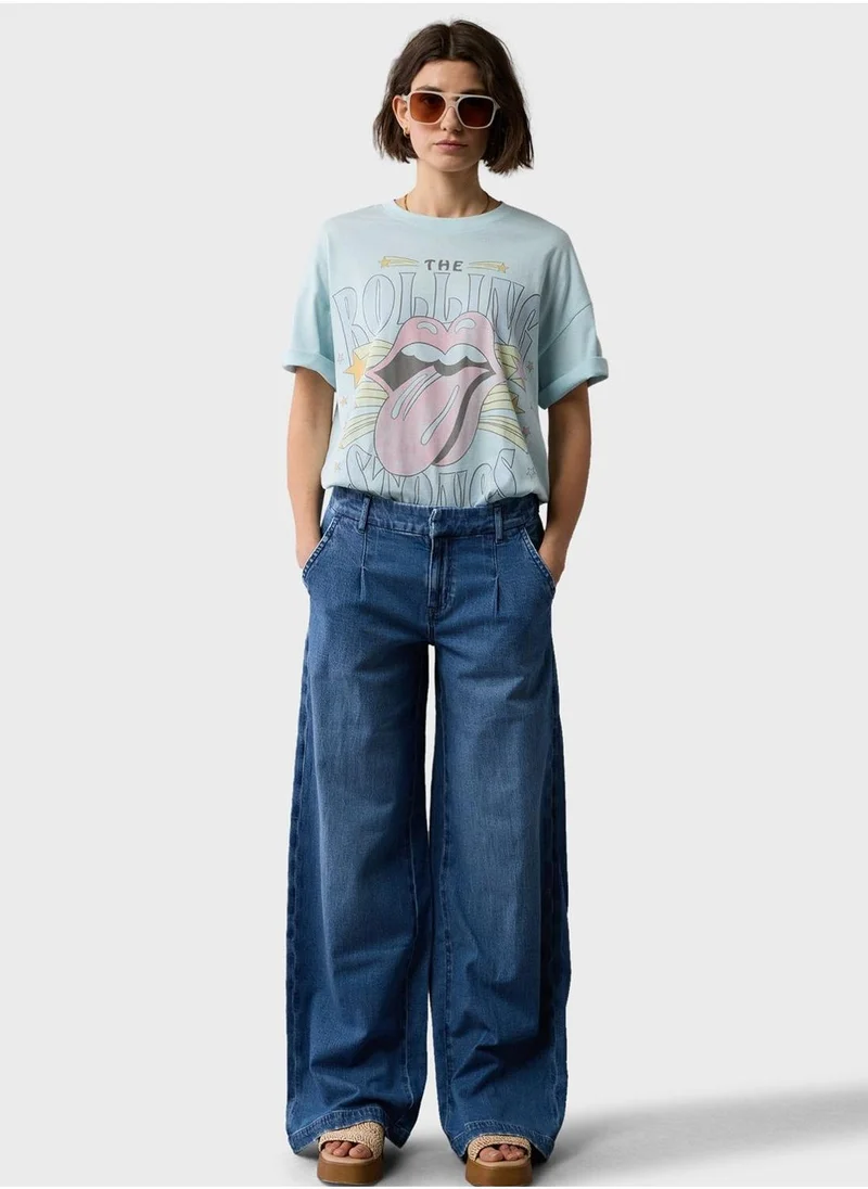 American Eagle Graphic Crew Neck T-Shirt