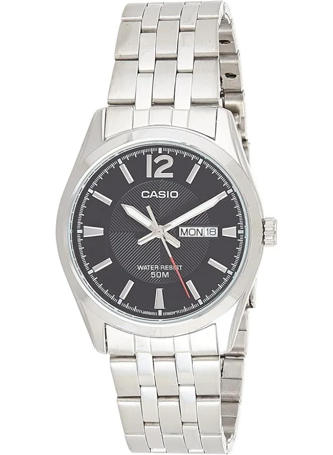 CASIO Men's Stainless Steel Analog Watch MTP-1335D-1A - 38 mm