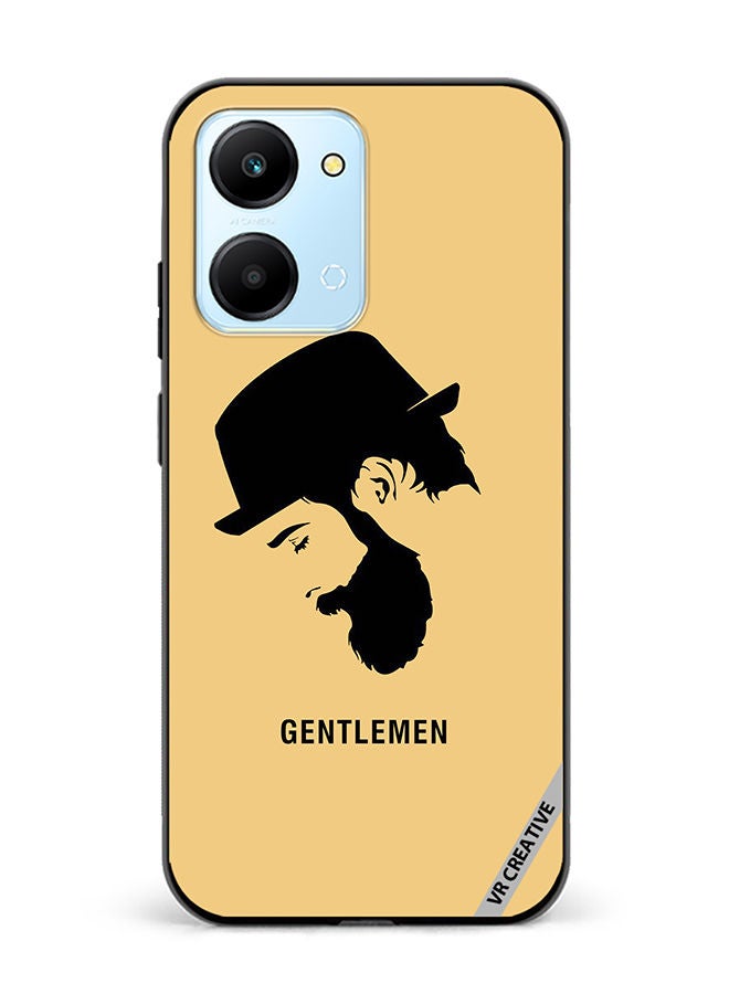 VR CREATIVE Protective Case Cover For Honor Play7T Gentlemen Design Multicolour - Image 1