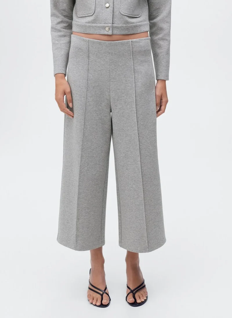 مانجو Cotton crop trousers