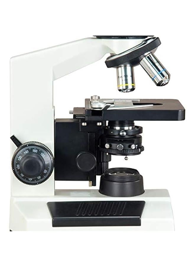 Arabest 40X-2500X Phase Contrast Trinocular LED Compound Microscope with 9MP Digital Camera - Image 4