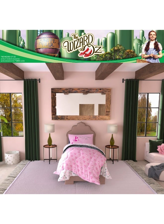 Franco Franco Collectibles The Wizard of OZ Bedding 5 Piece Super Soft Reversible Comforter and Sheet Set with Sham, Twin, (Officially Licensed Product) - Image 2