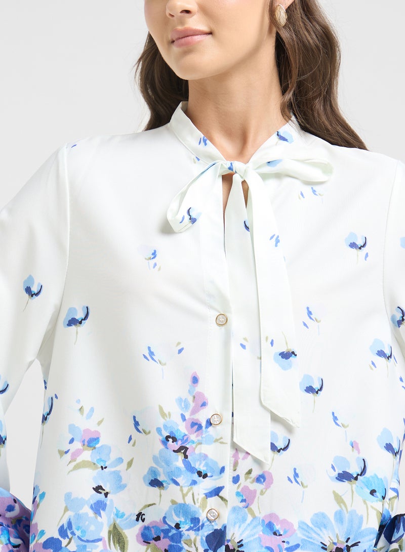 ELLA Printed Blouse  - Image 3