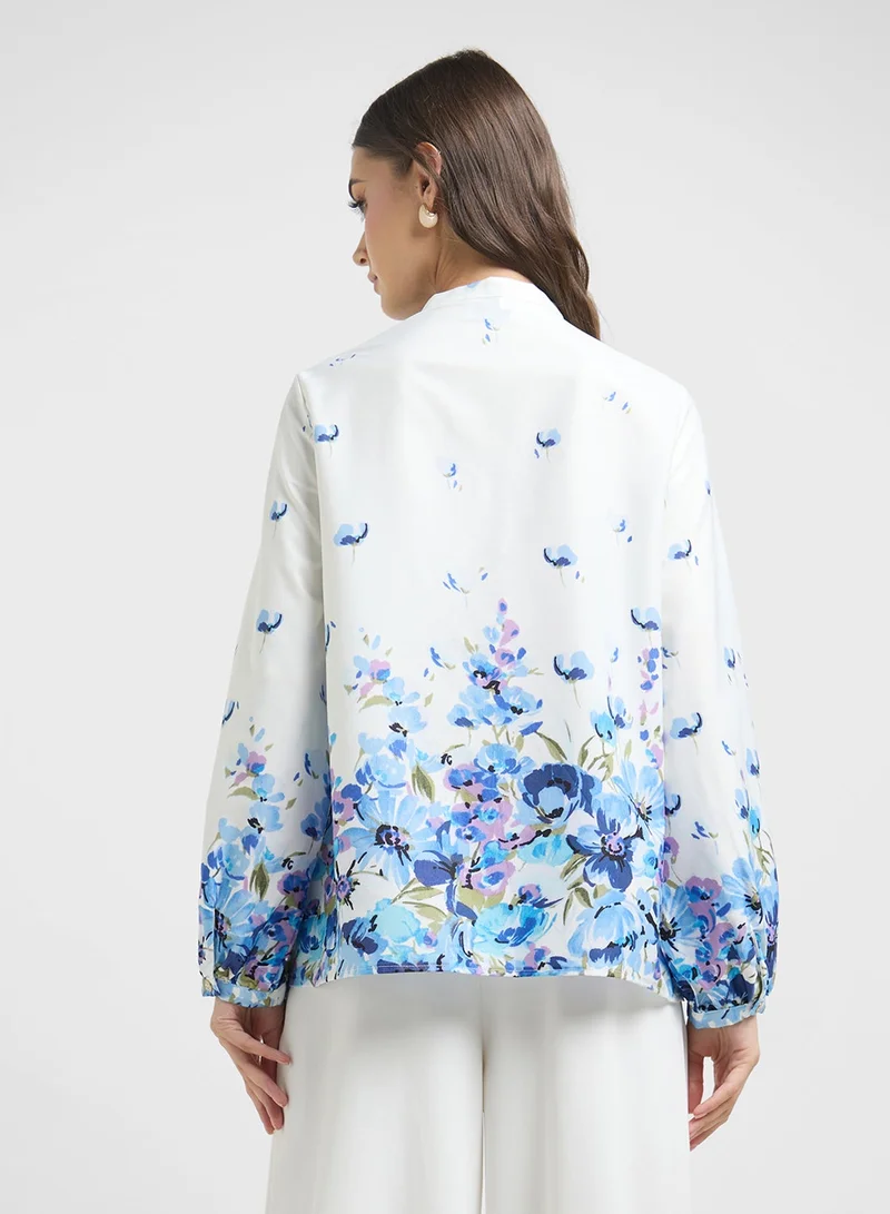 ايلا بلوزة مطبوعة