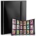 PUPTILY Card Binder 9 Pocket Trading Card Album Folder20 Pages 360 Card Capacity Sports Card Binder Premium Card Binders Compatible with MTG TCG Baseball Cards Black - Image 3