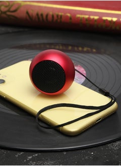 Generic Mini wireless speaker HD sound quality Red  - Image 2